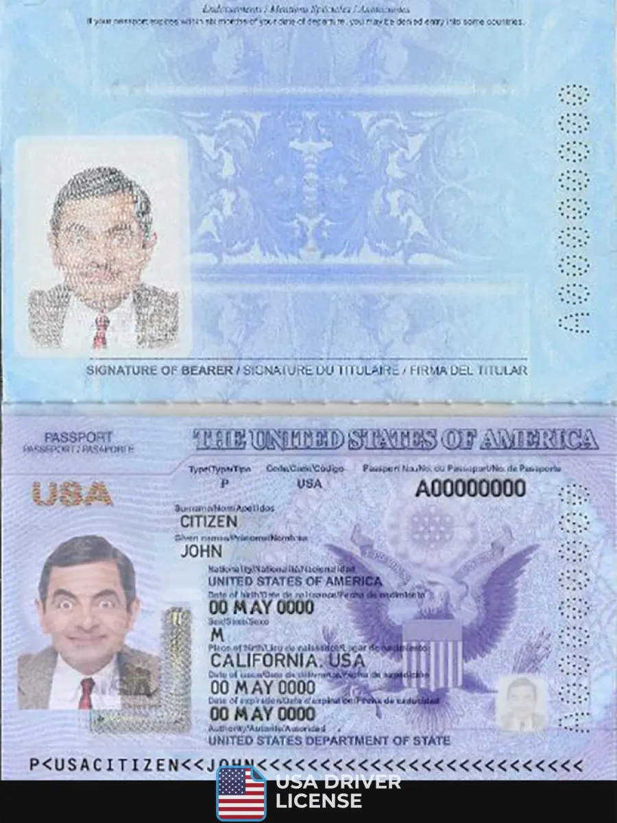 Usa Passport New 2020